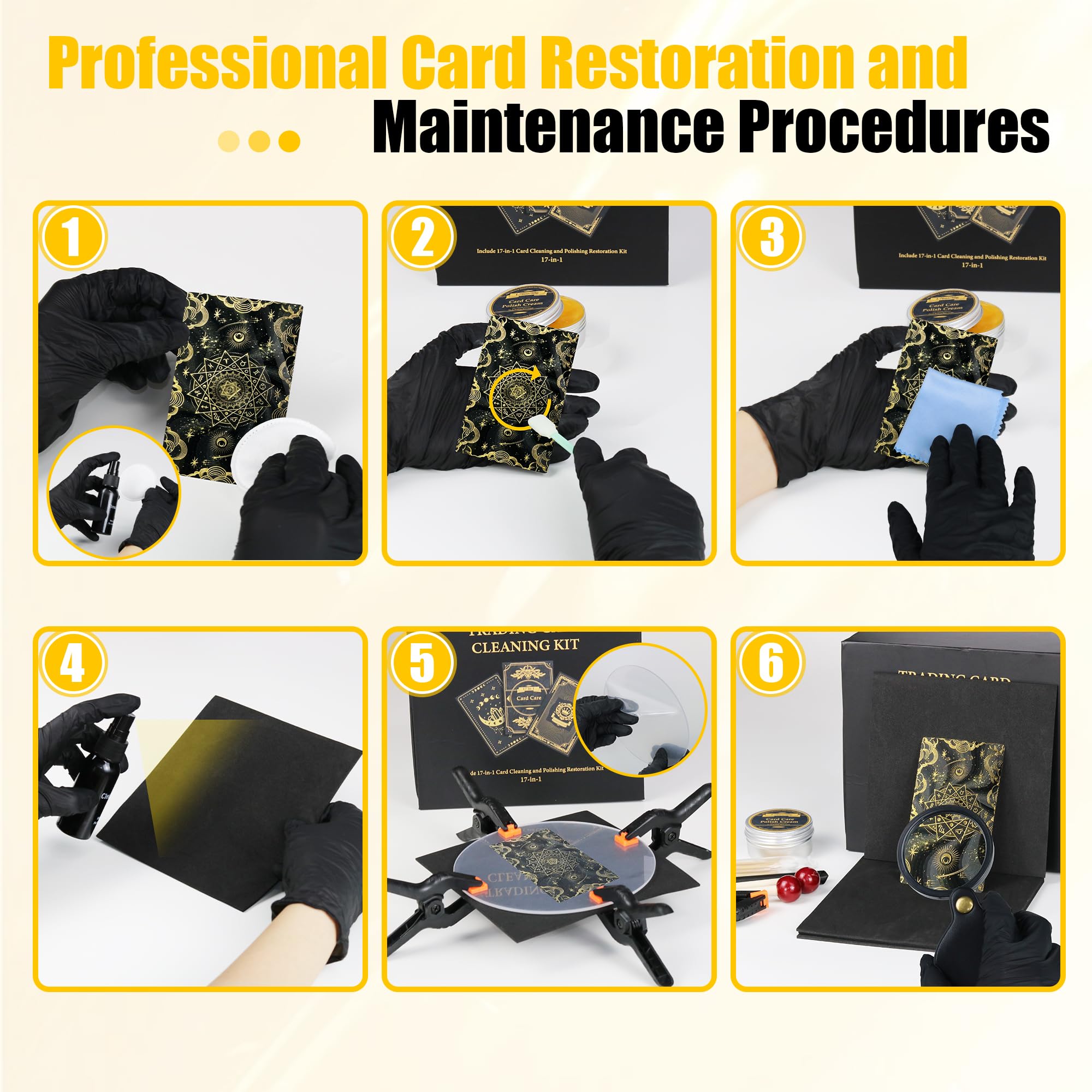Amazon.com: Card Care Clean Kit,17-in-1 Card Cleaning and